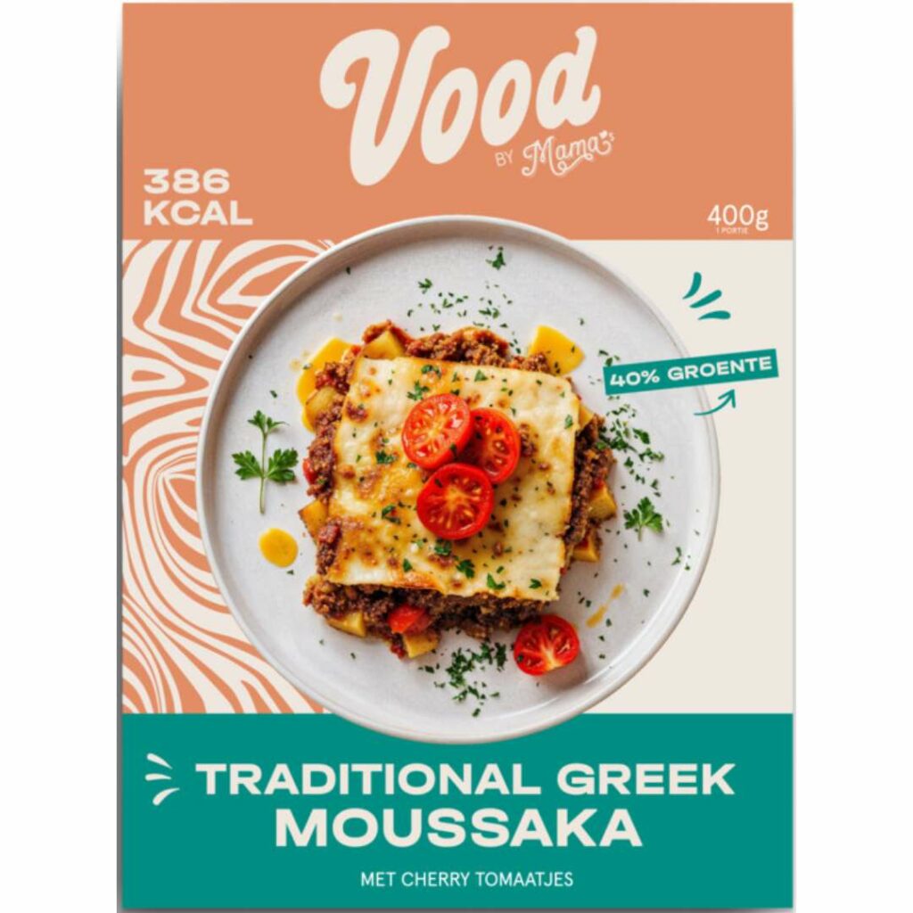 Vood Traditional Greek moussaka