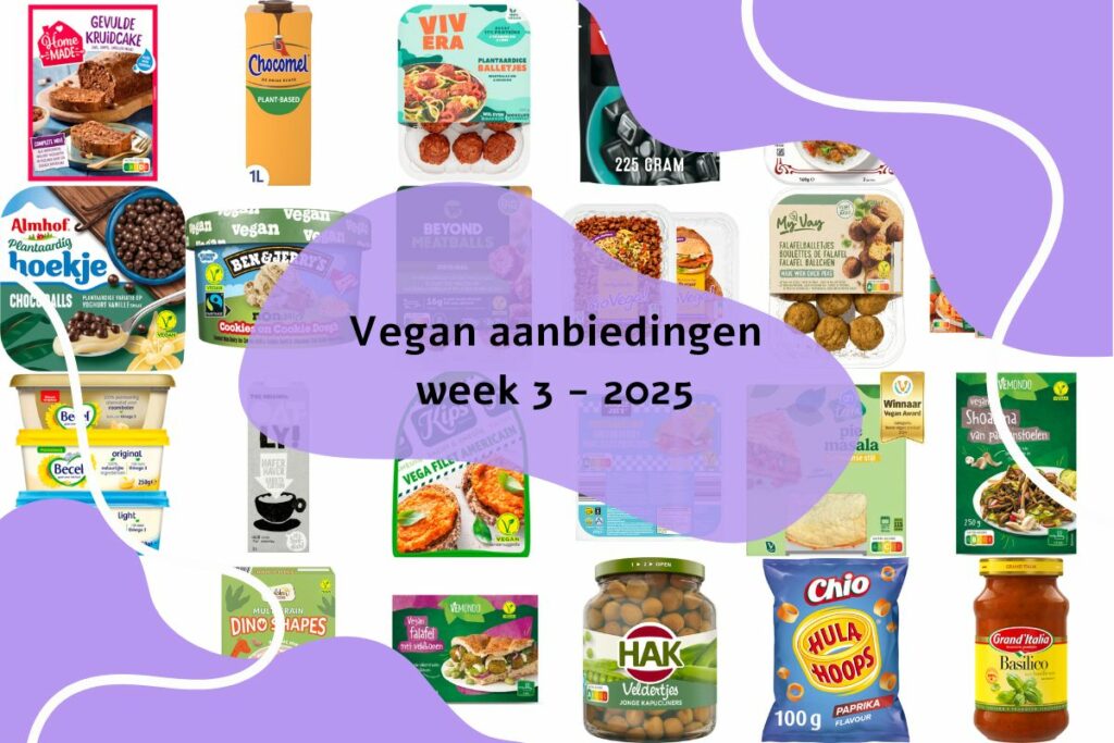 Vegan aanbiedingen week 3 - 2025