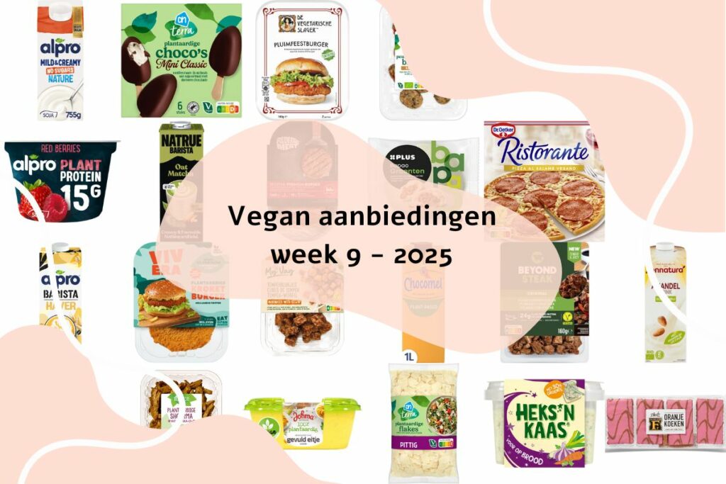 Vegan aanbiedingen week 9 - 2025