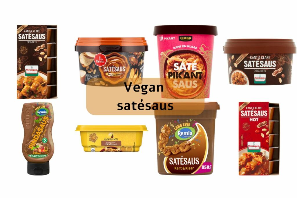 Vegan kant & klare satésaus