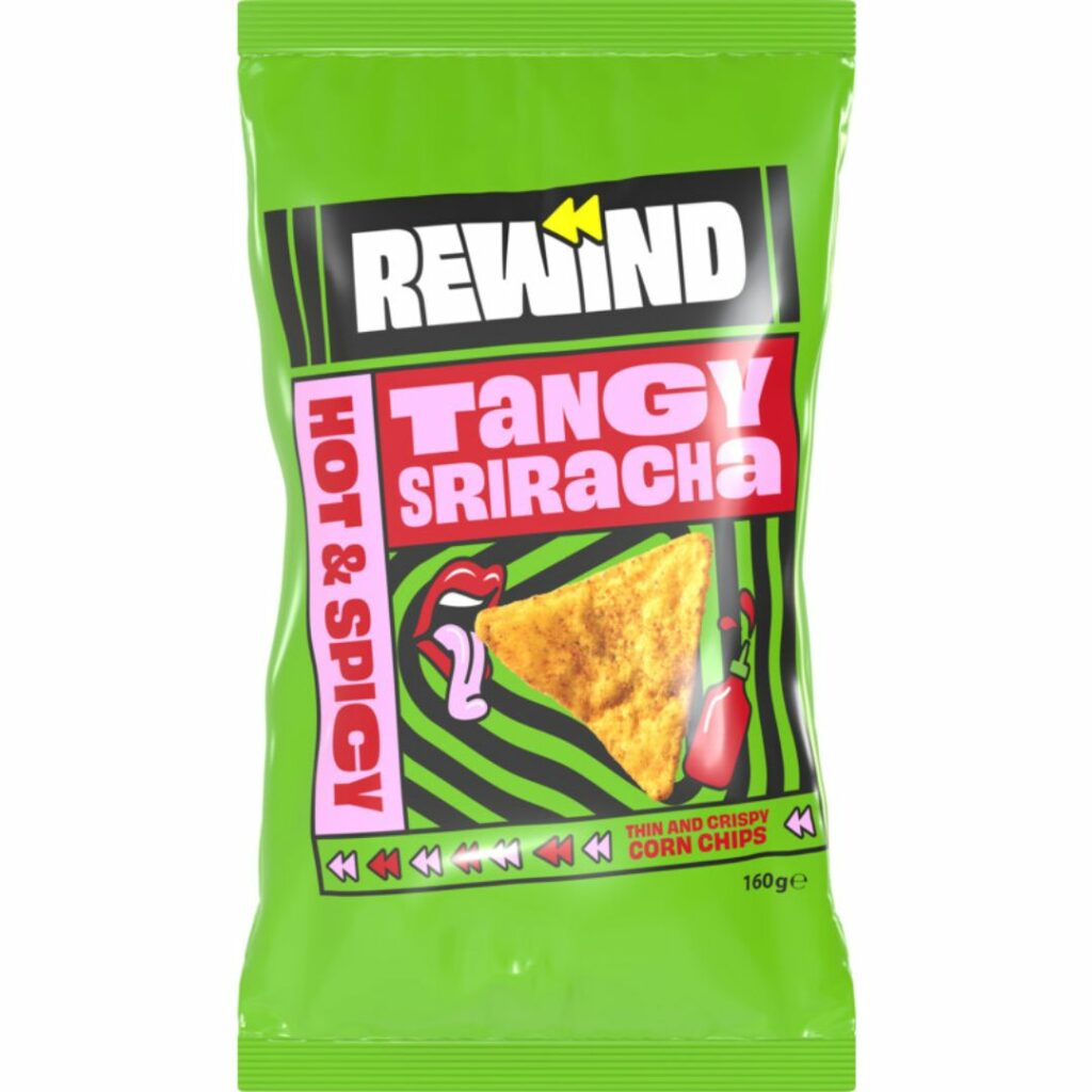 Rewind tangy sriracha hot & spicy