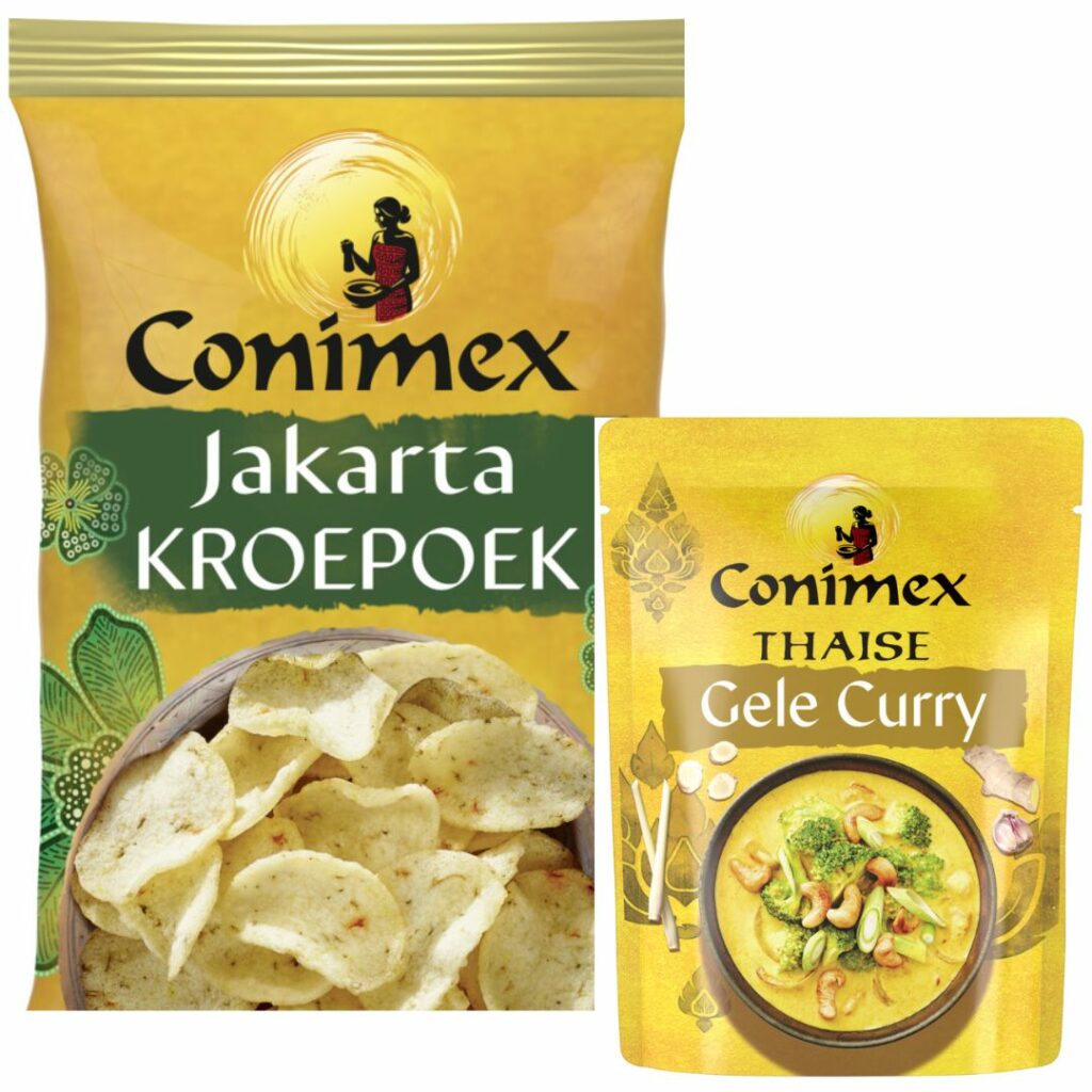 Conimex kroepoek en boemboes