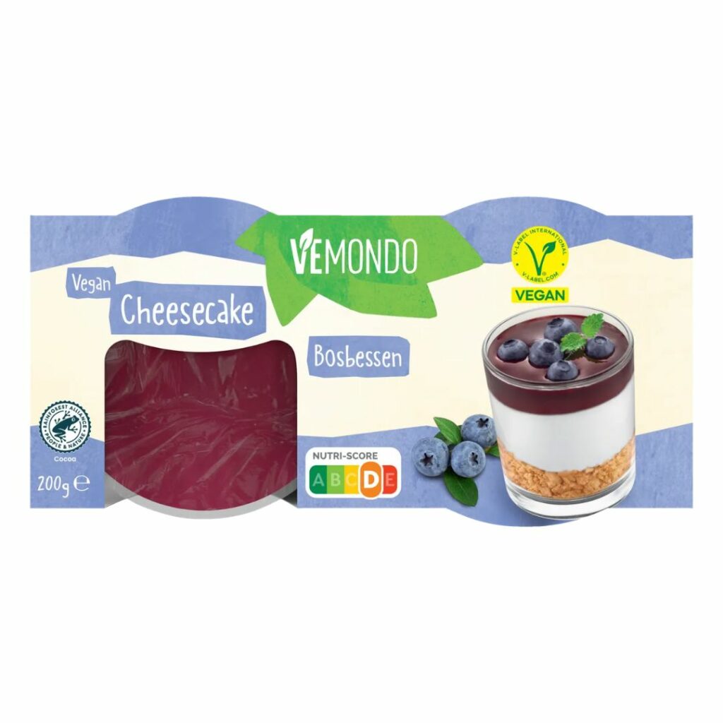 Lidl Vemondo vegan cheesecake