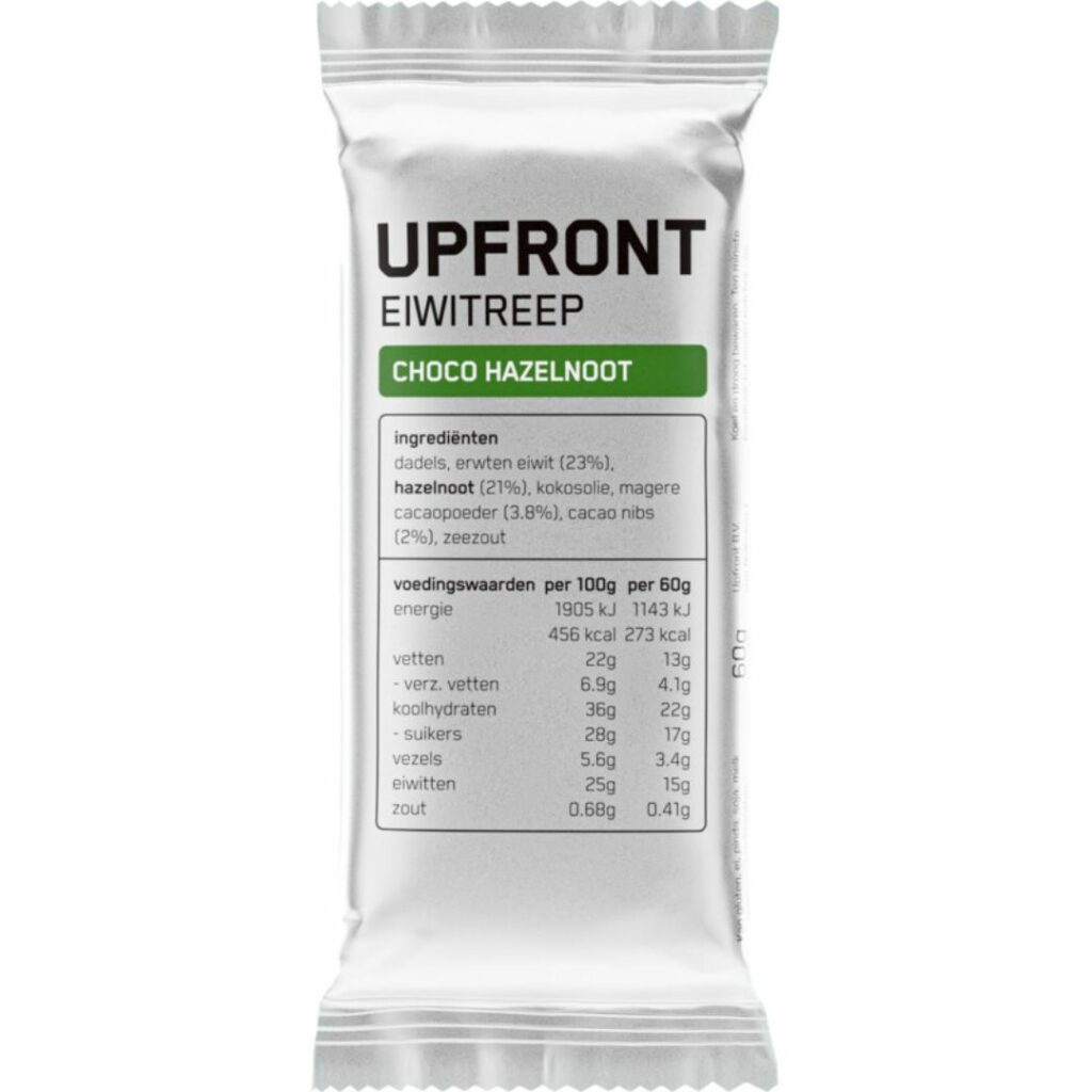 Upfront eiwitreep choco hazelnoot