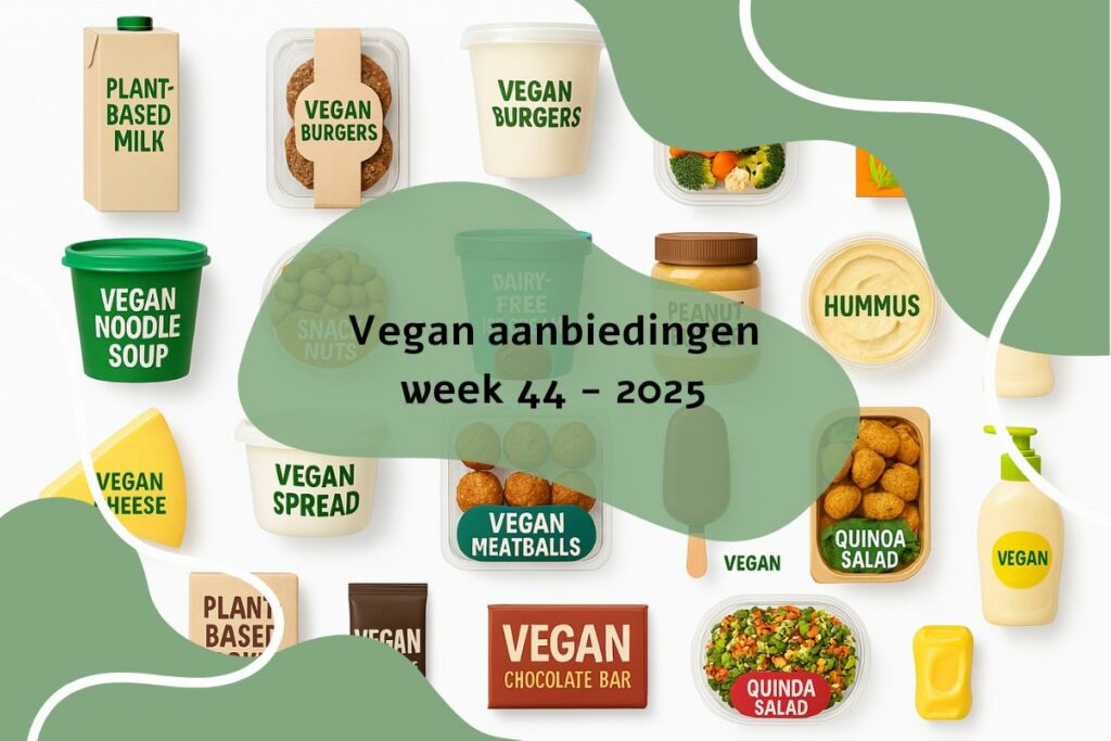 Vegan aanbiedingen week 44 - 2025